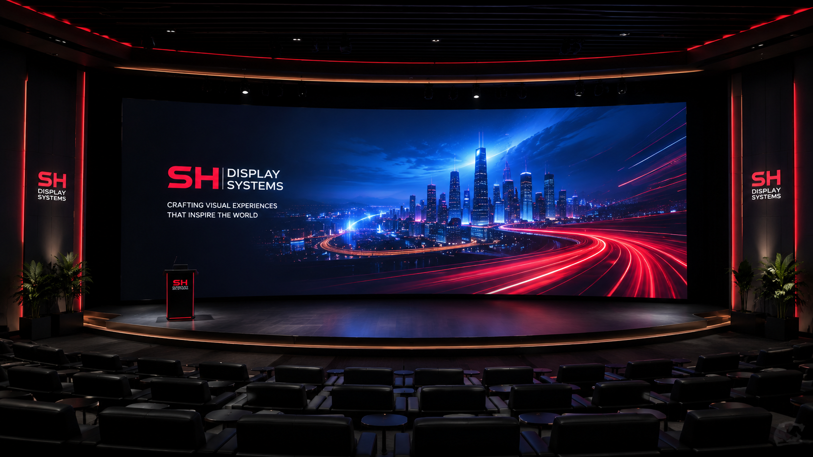 SH DISPLAY SYSTEMS installation